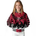 custom san diego state aztecs winged blaze red white varsity jacket best selling.webp