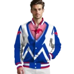 custom smu mustangs v stripes blue white varsity jacket best selling.webp