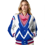 custom smu mustangs v stripes blue white varsity jacket best selling.webp