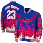 custom smu mustangs winged blaze blue white varsity jacket best selling.webp