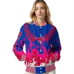 custom smu mustangs winged blaze blue white varsity jacket best selling.webp