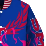 custom smu mustangs winged blaze blue white varsity jacket best selling.webp