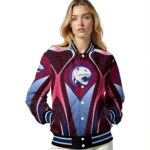 custom south alabama jaguars mesh chest red black varsity jacket best selling.webp