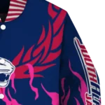 custom south alabama jaguars winged blaze blue white varsity jacket best selling.webp