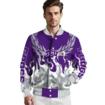 custom tcu horned frogs winged blaze purple white varsity jacket best selling.webp