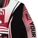 custom temple owls mesh effect red black varsity jacket best selling.webp