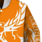 custom tennessee volunteers winged blaze orange white varsity jacket best selling.webp