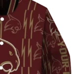 custom texas state bobcats bolt stripe maroon varsity jacket best selling.webp
