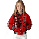 custom texas tech red raiders hexagon cluster red black varsity jacket best selling.webp