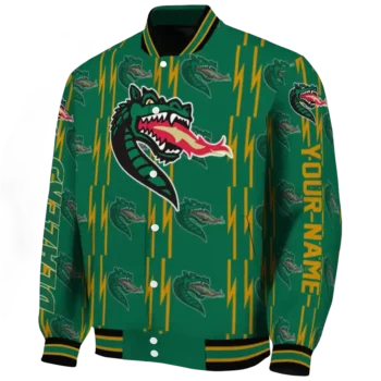 custom uab blazers bolt stripe green varsity jacket best selling.webp