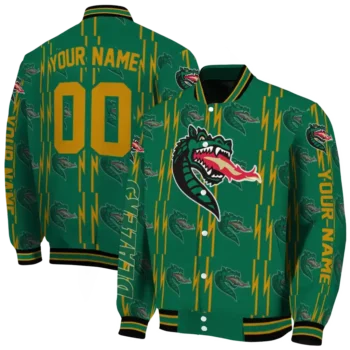 custom uab blazers bolt stripe green varsity jacket fashion forward.webp