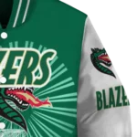custom uab blazers ferris arena green white varsity jacket best selling.webp