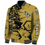 custom ucf knights hexagon cluster gold black varsity jacket best selling.webp