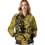 custom ucf knights hexagon cluster gold black varsity jacket best selling.webp