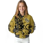 custom ucf knights hexagon cluster gold black varsity jacket best selling.webp