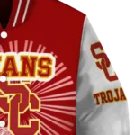 custom usc trojans ferris arena red white varsity jacket best selling.webp