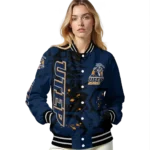 custom utep miners hexagon cluster blue black varsity jacket best selling.webp