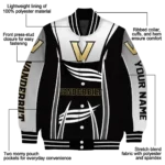 custom vanderbilt commodores mesh effect black varsity jacket best selling.webp