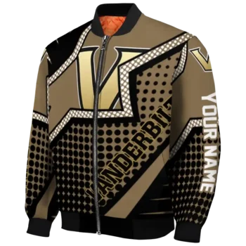 custom vanderbilt commodores star burst black bomber jacket best selling