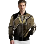 custom vanderbilt commodores star burst black bomber jacket best selling