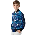 custom villanova wildcats pyramid shapes navy bomber jacket best selling