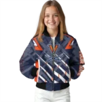 custom virginia cavaliers chevron angles blue bomber jacket best selling