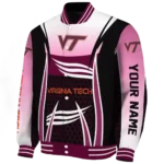 custom virginia tech hokies mesh effect maroon black varsity jacket best selling.webp