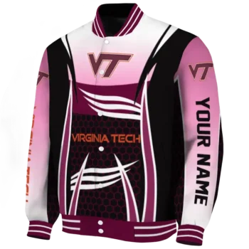 custom virginia tech hokies mesh effect maroon black varsity jacket best selling.webp