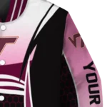 custom virginia tech hokies mesh effect maroon black varsity jacket best selling.webp