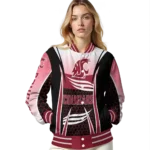 custom washington state cougars mesh effect crimson black varsity jacket best selling.webp