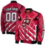 custom western kentucky hilltoppers chevron angles red bomber jacket best selling