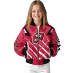 custom western kentucky hilltoppers chevron angles red bomber jacket best selling