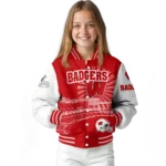 custom wisconsin badgers ferris arena red white varsity jacket best selling.webp