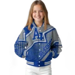 customized air force falcons star burst blue varsity jacket best selling.webp