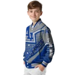 customized air force falcons star burst blue varsity jacket best selling.webp