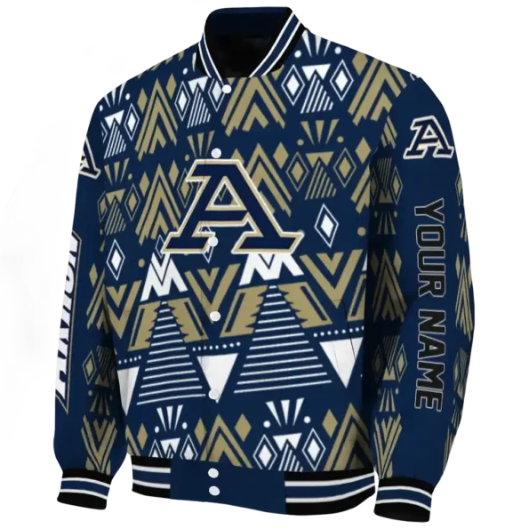 customized akron zips pyramid shapes blue varsity jacket best selling.webp