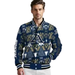 customized akron zips pyramid shapes blue varsity jacket best selling.webp