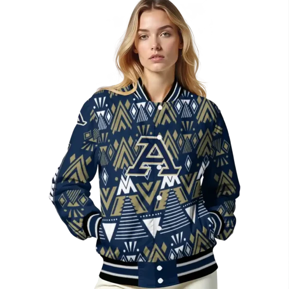 customized akron zips pyramid shapes blue varsity jacket latest model.webp