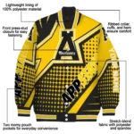 customized appalachian state mountaineers star burst black varsity jacket best selling.webp