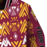 customized arizona state sun devils pyramid shapes maroon varsity jacket best selling.webp