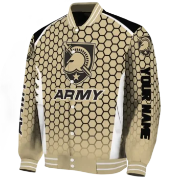 customized army black knights hexagon grid gold varsity jacket best selling.webp