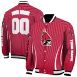 customized ball state cardinals chevron arrow red varsity jacket best selling.webp