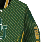 customized baylor bears chevron arrow green varsity jacket best selling.webp