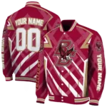 customized boston college eagles chevron angles maroon varsity jacket best selling.webp