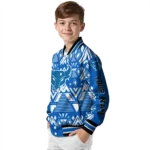 customized buffalo bulls pyramid shapes royal blue varsity jacket best selling.webp