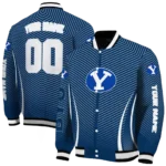 customized byu cougars chevron arrow blue varsity jacket best selling.webp