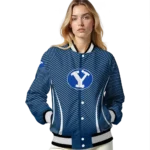 customized byu cougars chevron arrow blue varsity jacket best selling.webp