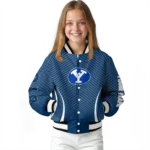 customized byu cougars chevron arrow blue varsity jacket best selling.webp