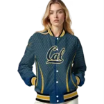 customized california golden bears chevron arrow blue varsity jacket best selling.webp