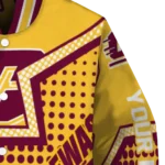 customized central michigan chippewas star burst maroon varsity jacket best selling.webp